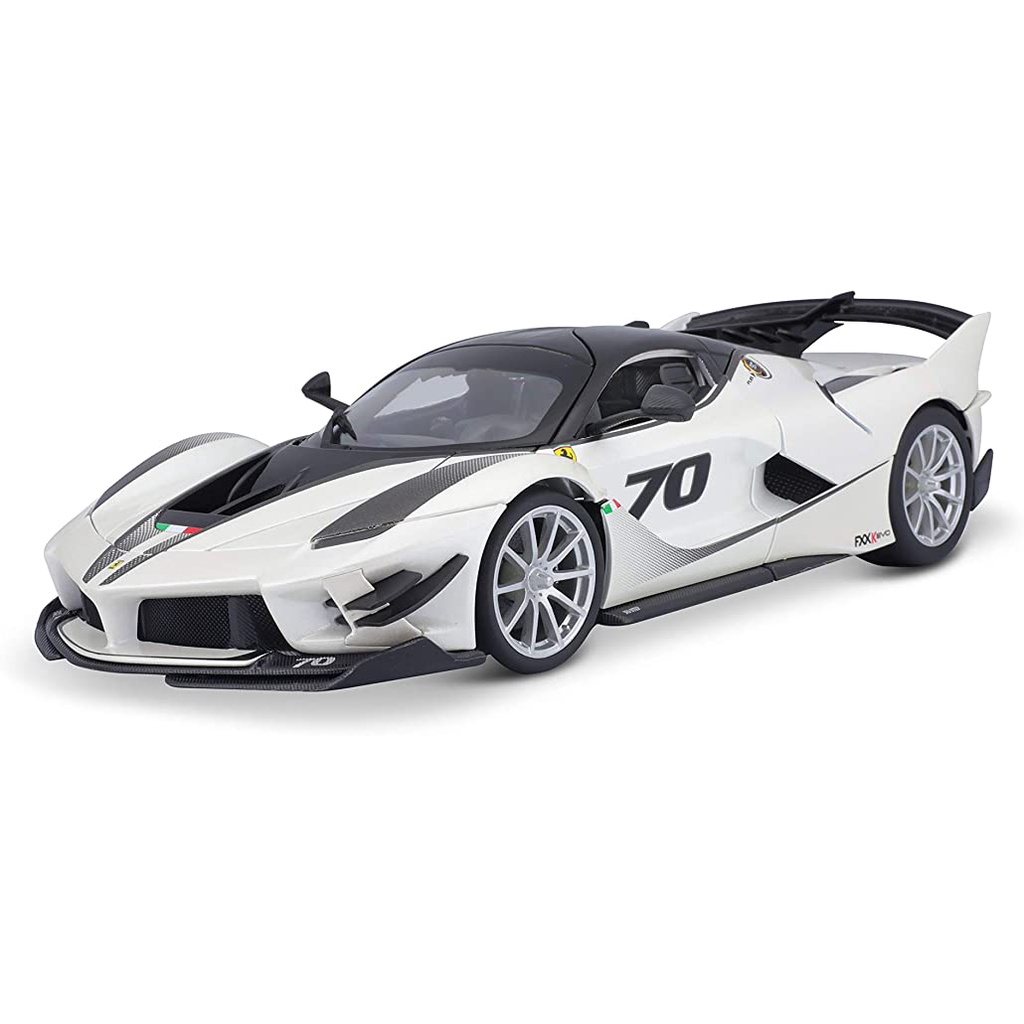 日本最大の ブラーゴ 1 18 フェラーリ FXX K EVO Bburago Ferrari NO.70 レース スポーツカー ダイキャストカー  Diecast Model ミニカー gts.com.pe