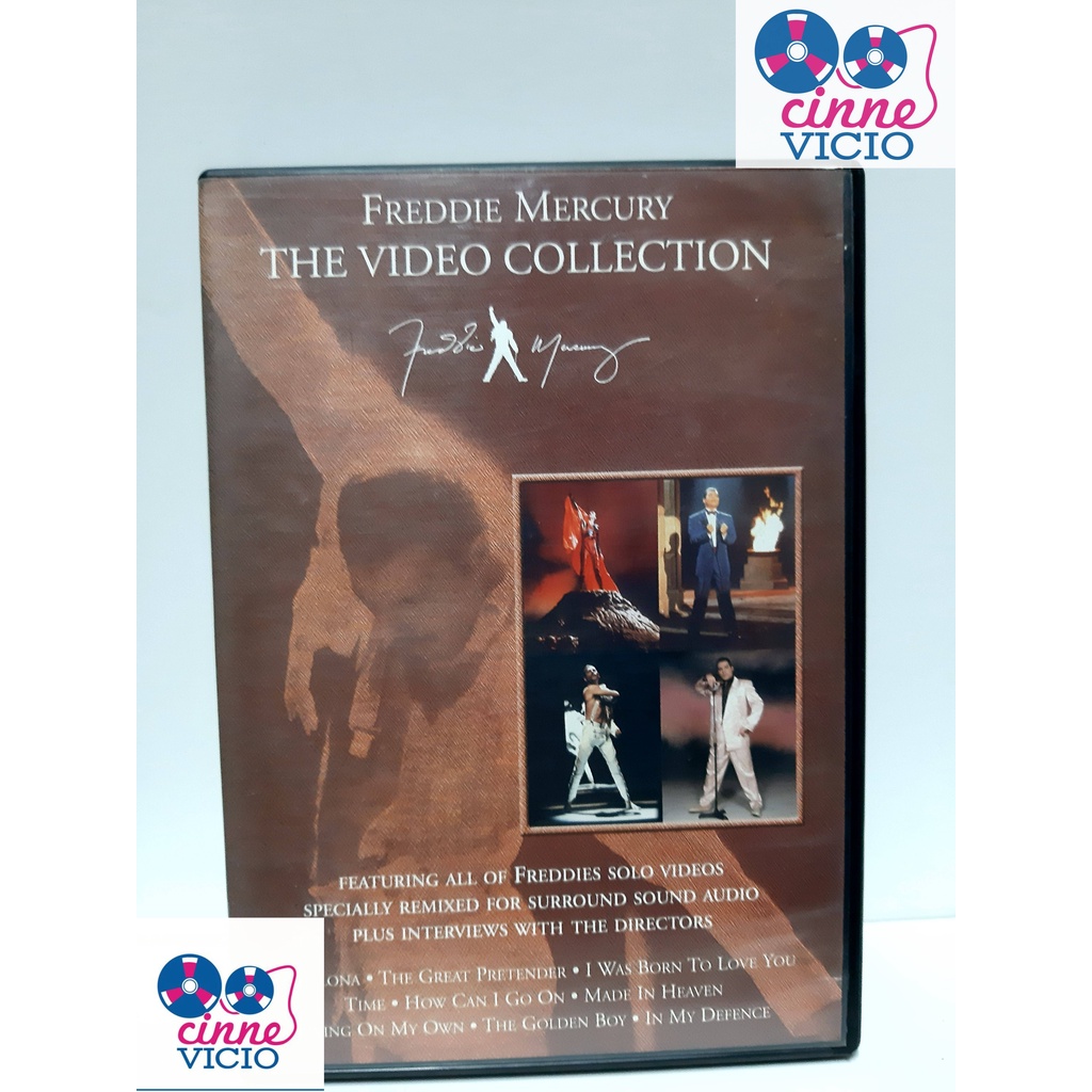 DVD Freddie Mercury - The Video Collection
