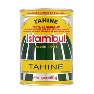 Pasta De Gergelim Tahine Istambul Lata 500g em Oferta na Shopee