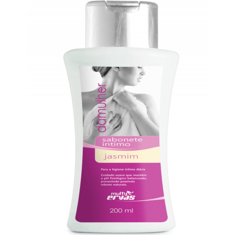 SABONETE ÍNTIMO MULTY ERVAS JASMIM 200ML - DEMAZON
