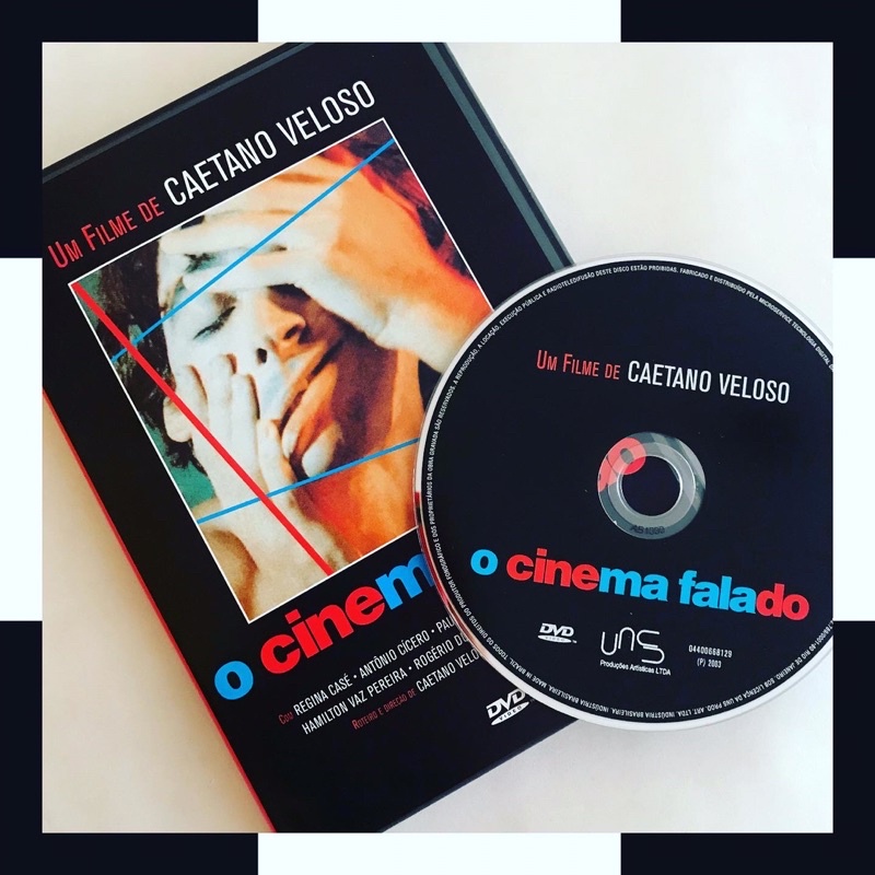 DVD FILME O CINEMA FALADO - De CAETANO VELOSO - Com: Regina Casé, Elza Soares, Chico Dias, Rogério Duarte, Paula Lavigne