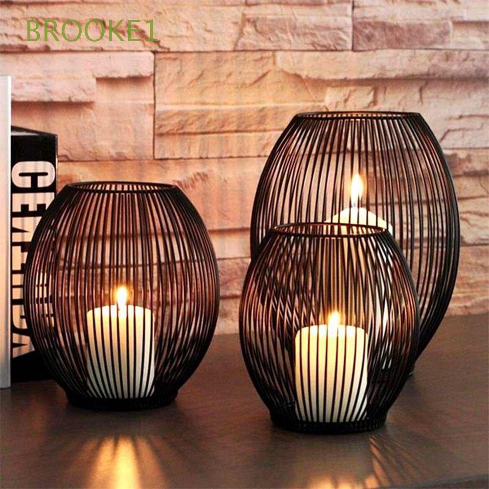 Brooke1 Cabine De Vela Para Sala De Jantar Ao Ar Livre De Mesa Suporte De Velas