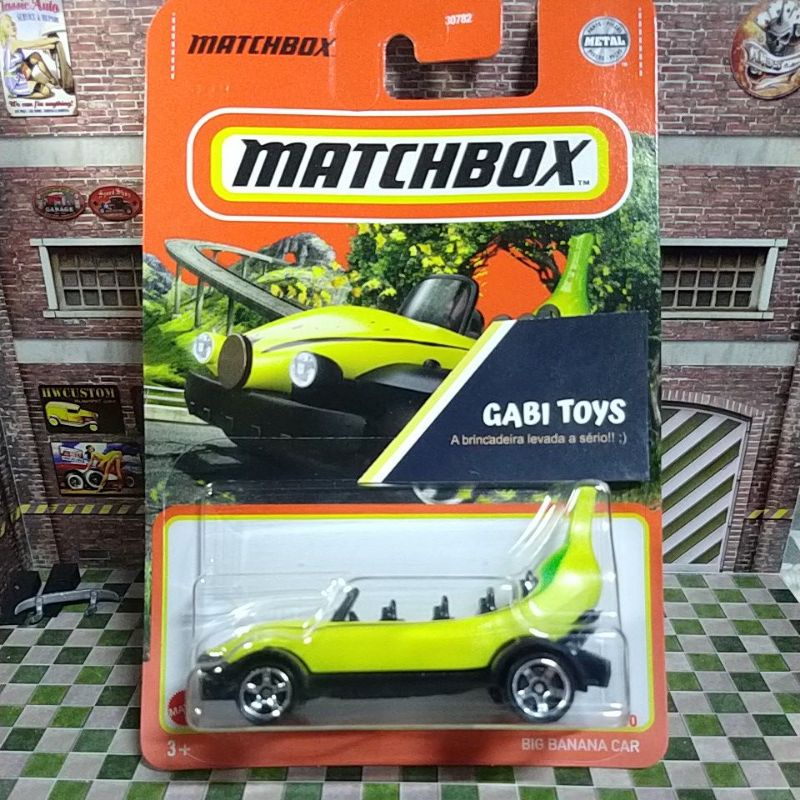 Matchbox Big Banana Car Shopee Brasil