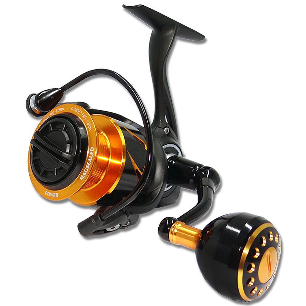 Molinete DMK Linha SW Para Pesca 11+1 Rolamentos - Aprovado para pesca Marítima , inclusive Jumping Jig ( Light , Slow ou Fast )