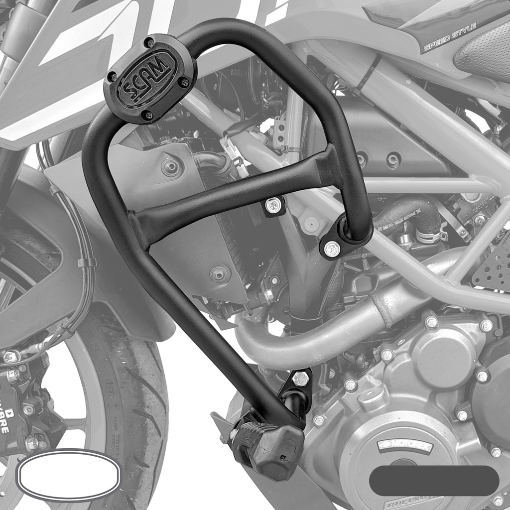 Protetor de Motor e Carenagem KTM Duke 390 2019 em Diante - Scam