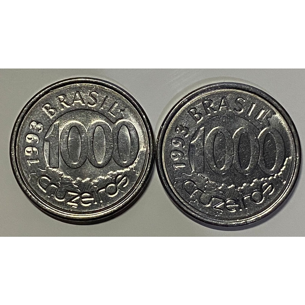 Moeda 1000 cruzeiros acará 1993 - cada