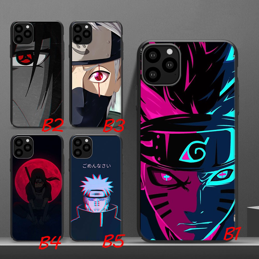 iPhone 11 Pro MAX XS XR X 8 7 6s 6 Plus SE 2020 Capa De Celular Anime Naruto Itachi