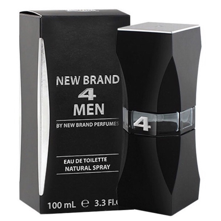 Perfume New Brand 4 Men For Men Edt 100ml Masculino