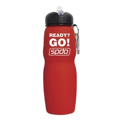 Garrafa Squeeze Silicon 700ml Speedo Vermelho