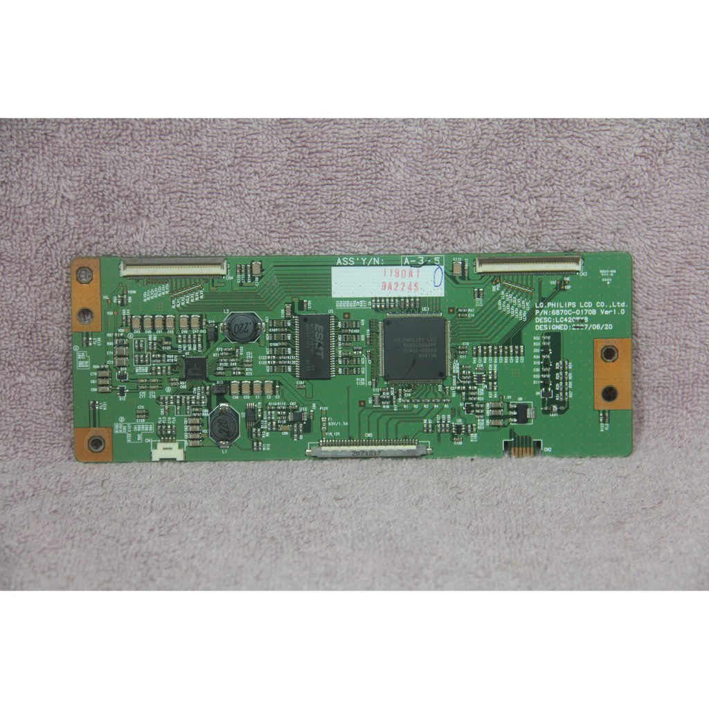 PLACA TCON LG 42LB9RTA 6870C-0170B VER1.0