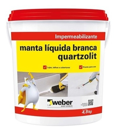Super Manta Liquida Impermeabilizante Lajes E Telhados 12kg