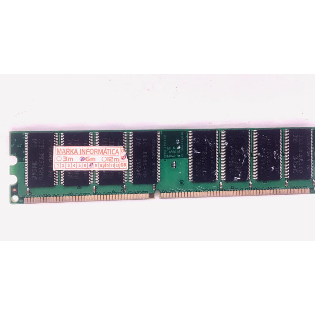 Memória Ram DDR-DIMM 1Gb  DDRI (RAM) 400    D77