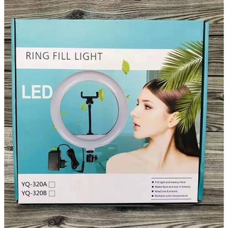 Ring Fill Light Led Iluminador 12 30cm Suporte Usb model  [Yq-320b] sem Tripé