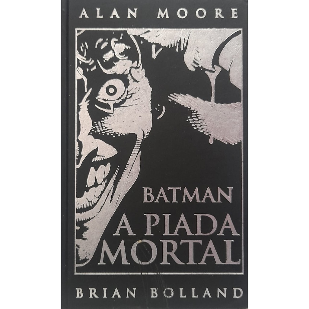 Batman A Piada Mortal- Capa Prateada Formato Livro De Bolso