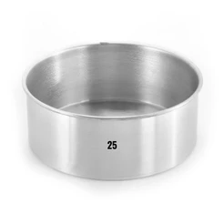 Forma Assadeira Bolo REDONDA ALTA N 25 x 10 cm Alumínio - C98