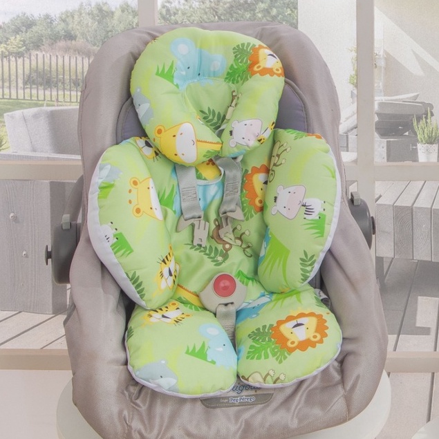 Apoio De Corpo Para Bebe Conforto 2 Peças Estampa Menino