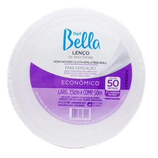 Lenço Depil Bella Papel Com 50m Rolo