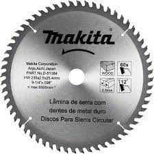 Serra Circular - D51384 / 9.¼'' / 60d - Makita em Oferta na Shopee