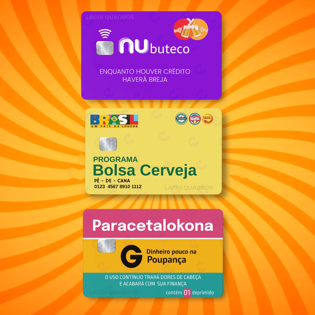 Adesivo Para Cartão Nubank Nubuteco Programa Bolsa Cerveja Paracetalokona