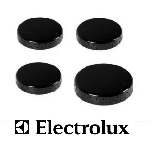 Tampa para Boca de Fogão Electrolux Chef sendo elas 3 M e 1G /Boca chama espalhador Peças de Fogão