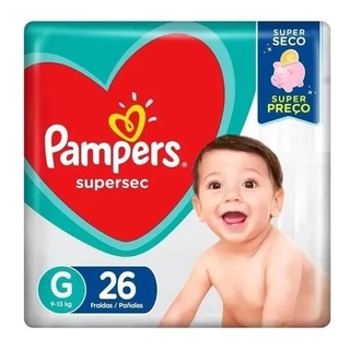 Fralda Pampers Supersec G Barato Revenda