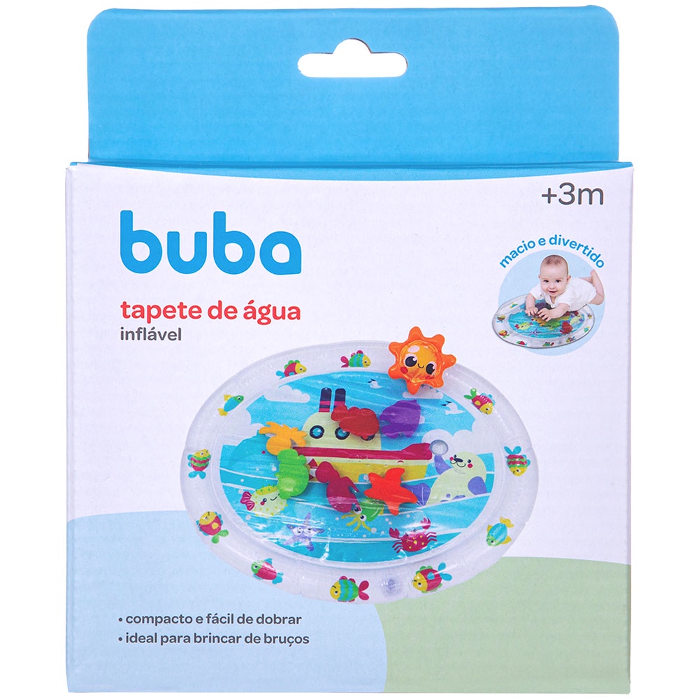 Tapete de Água Inflável Barco Buba Redondo