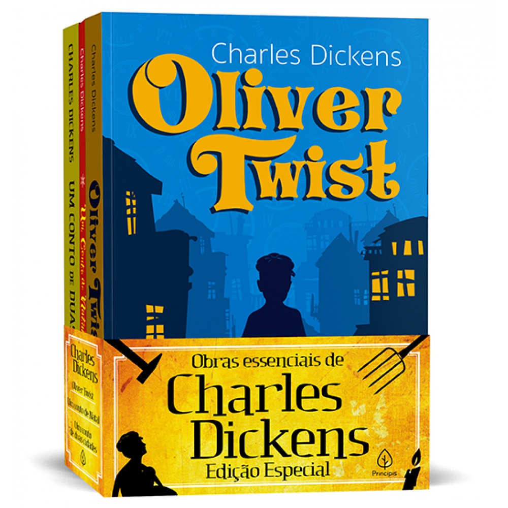 Obras essenciais de Charles Dickens - Principis em Oferta na Shopee
