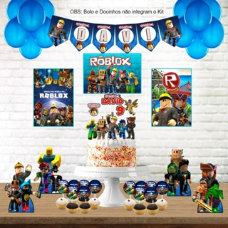 Kit festa em casa Roblox em Oferta na Shopee