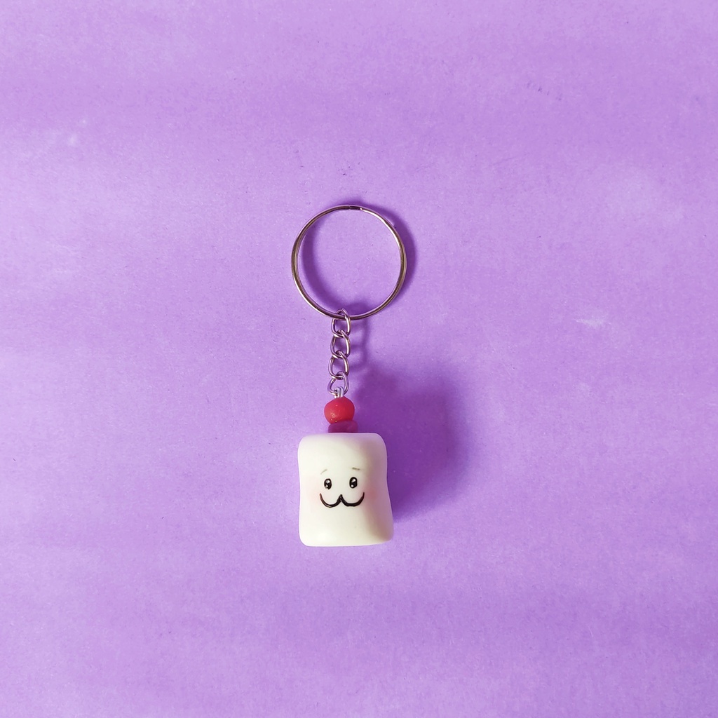 Chaveiro Marshmallow da Marcy Wu Amphibia Shopee Brasil