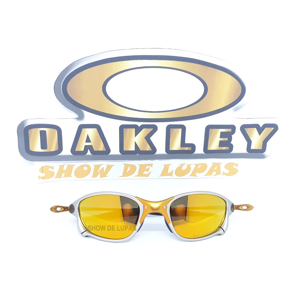 Oculos Oakley Julliet 24k Xmetal Dourada Mandrake