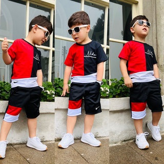Kit Conjunto Infantil Juvenil Com 2 Peças Camisa e Bermuda 2 anos ao 12 anos. Modelo 2023