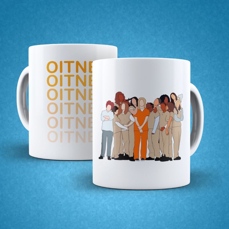 Caneca OITNB - Orange Is The New Black - (Porcelana)