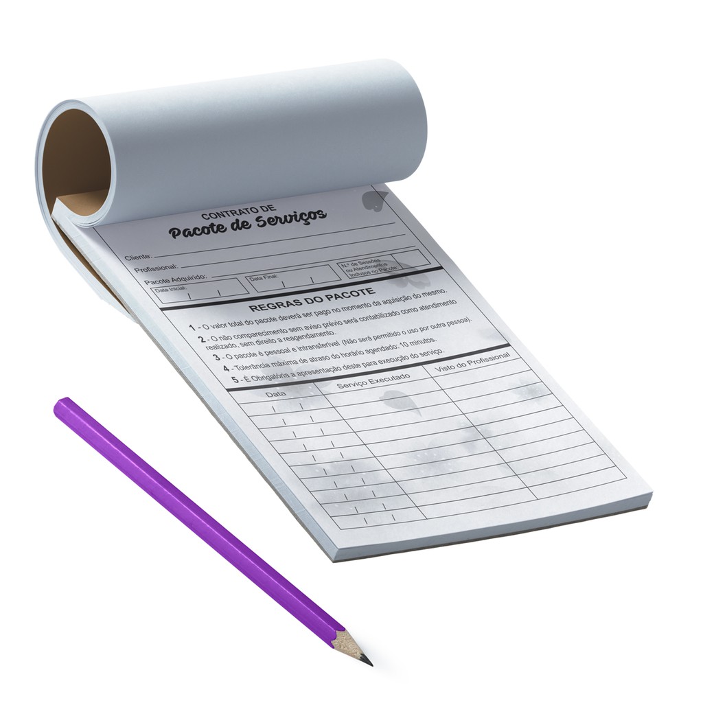 Contrato Pacote Serviços - Manicure / Estética / Depilação / Banho e Tosa / Massoterapia / Podologia em Oferta na Shopee