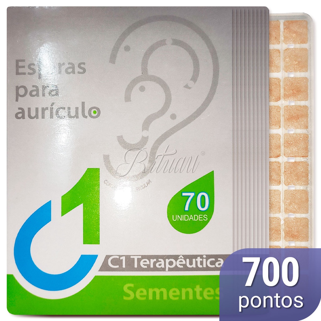 Ponto Auricular Semente 700 Pontos C/ Micropore Acupuntura Auriculoterapia em Oferta na Shopee