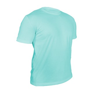Camiseta Básica Anti Pilling Azul Piscina Tradicional