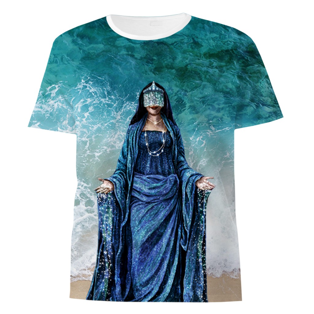 Camiseta Sublimada Candomblé Umbanda Iemanjá Yemanjá
