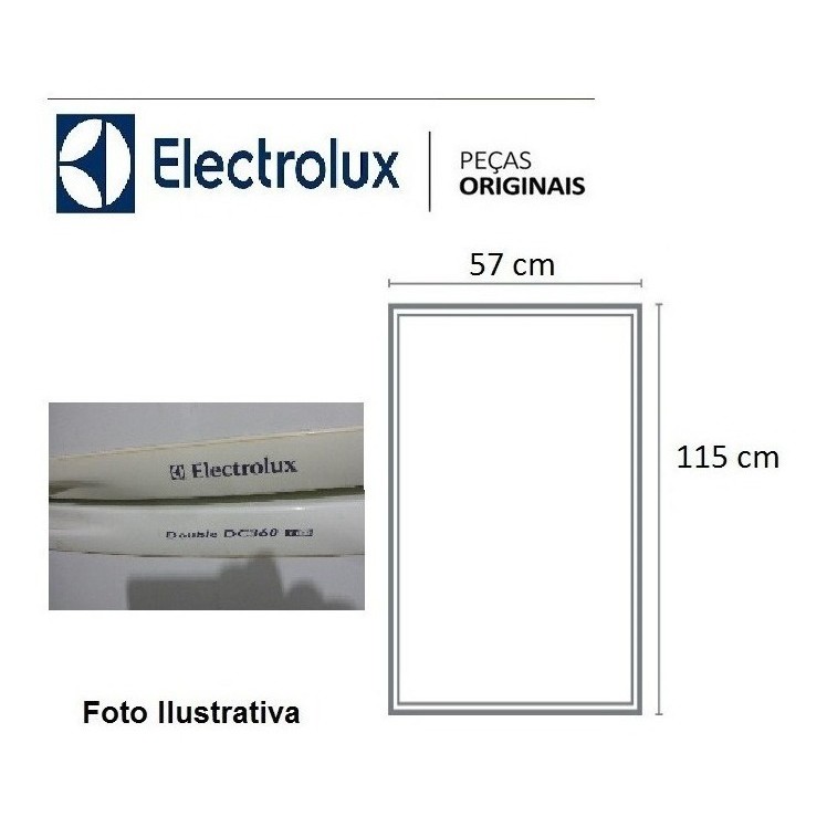 Borracha Da Geladeira Eletrolux Dc360 - (geladeira)