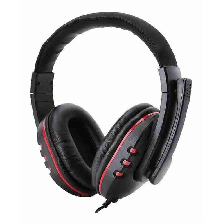 Fone de ouvido Headset Fone Gamer Estéreo Bass Hd Microfone Pc Notebook P2 Ps4/X-ONE/SQUITCH/PC