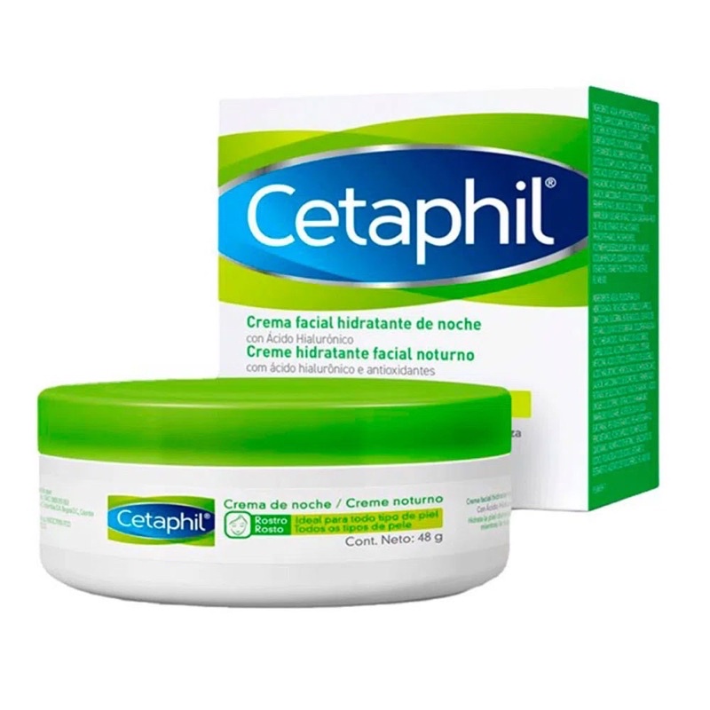 Cetaphil Creme Hidratante Facial Noturno 48g