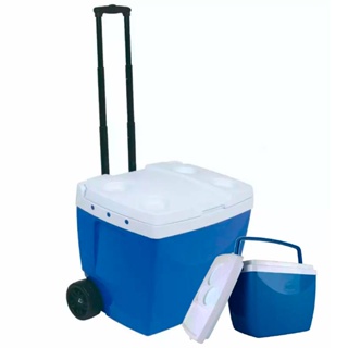 Kit Caixa Térmica 42 Litros com Rodas + Caixa Térmica 18 Litros MOR em Oferta na Shopee