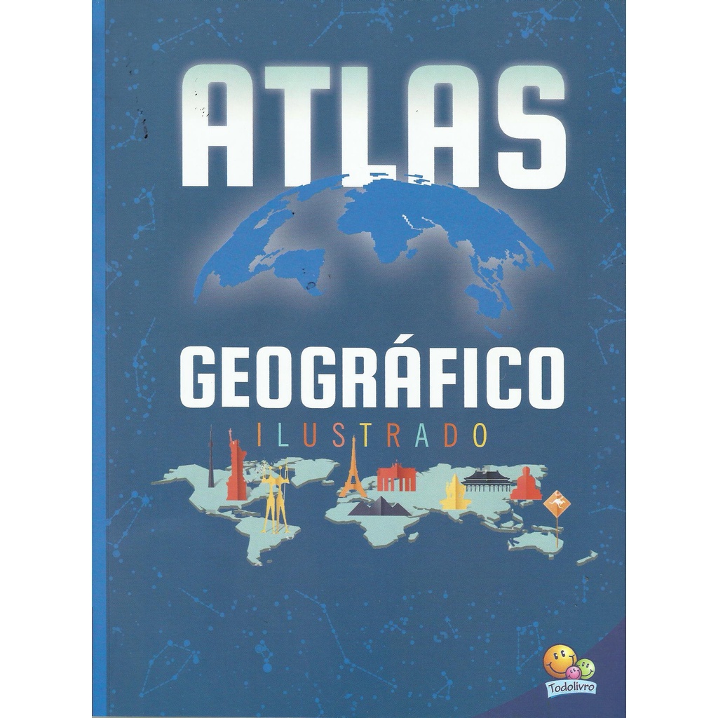 Livro Atlas Geográfico Escolar ILUSTRADO Ensino Fundamental E Médio