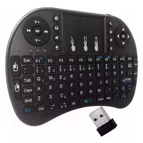 Mini Teclado Controle Sem Fio Para Smart Tv Tv Box Pc