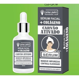 Serum Facial Carvão Ativado Capim Limão