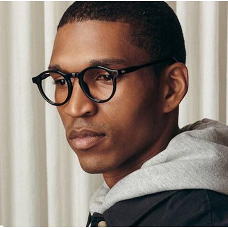 2021 Óculos Redondos Transparentes Masculinos E Femininos em Oferta na Shopee