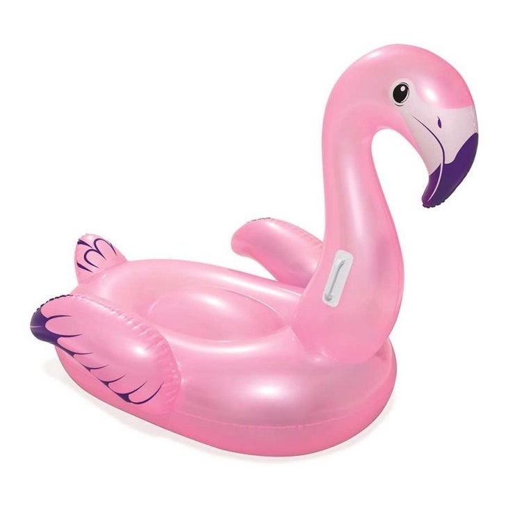 Boia Bote Inflavel Infantil Flamingo Piscina Lazer 1,27m