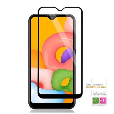 Pelicula De Vidro 3D Antishock Samsung Galaxy A01. A10. A10/A20/A20S. A30S .A31. A32.A50.A51.A52.A70.A71 Core - Cobre a Tela Inteira
