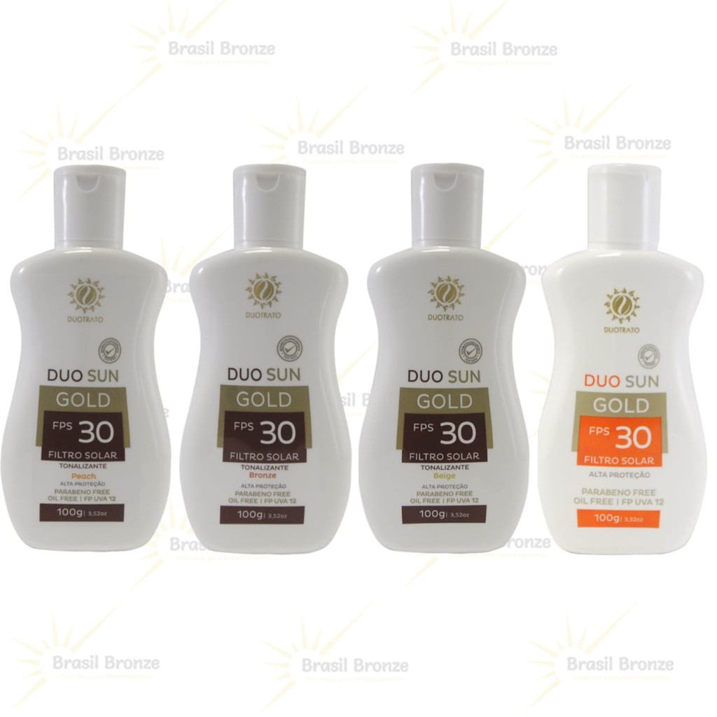 Duo Sun Filtro Solar FPS 30 Duotrato 100g em Oferta na Shopee
