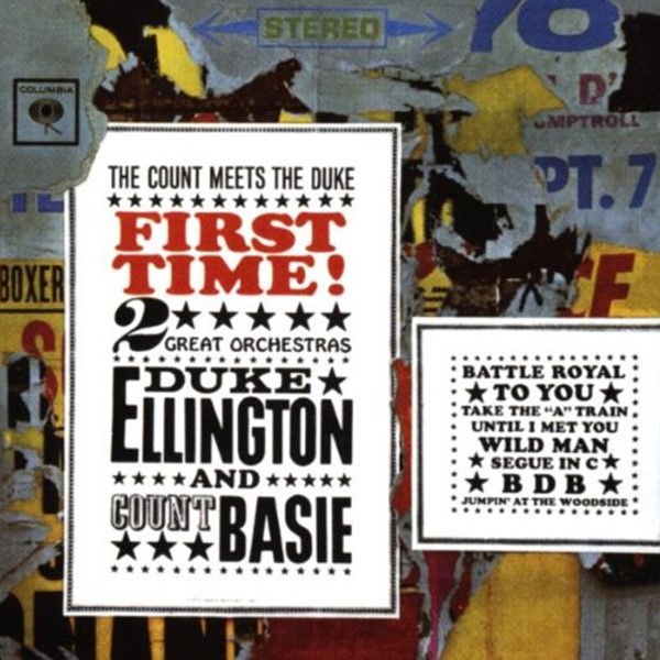 CD DUKE ELLINGTON & COUNT BASIE-FIRST TIME! THE COUNT MEETS
