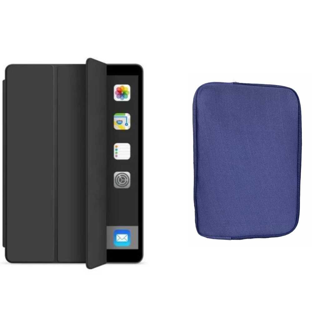 Capa Smart Case Para iPad 8a Geracao 10.2' A2197 A2200 A2198 A2232. + Luva Case Macia