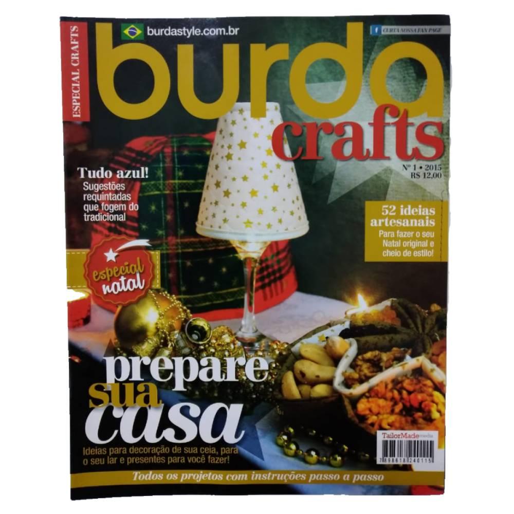 Revista Burda Crafts - PREPARE SUA CASA - Artesanato crochê e Tricô